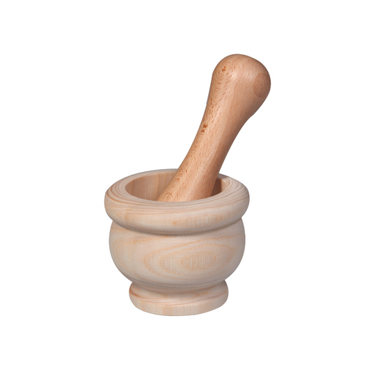Small Mortar and Pestle in Ash wood in Ash wood Made in France Clementine Boutique Ah! Table Canada
