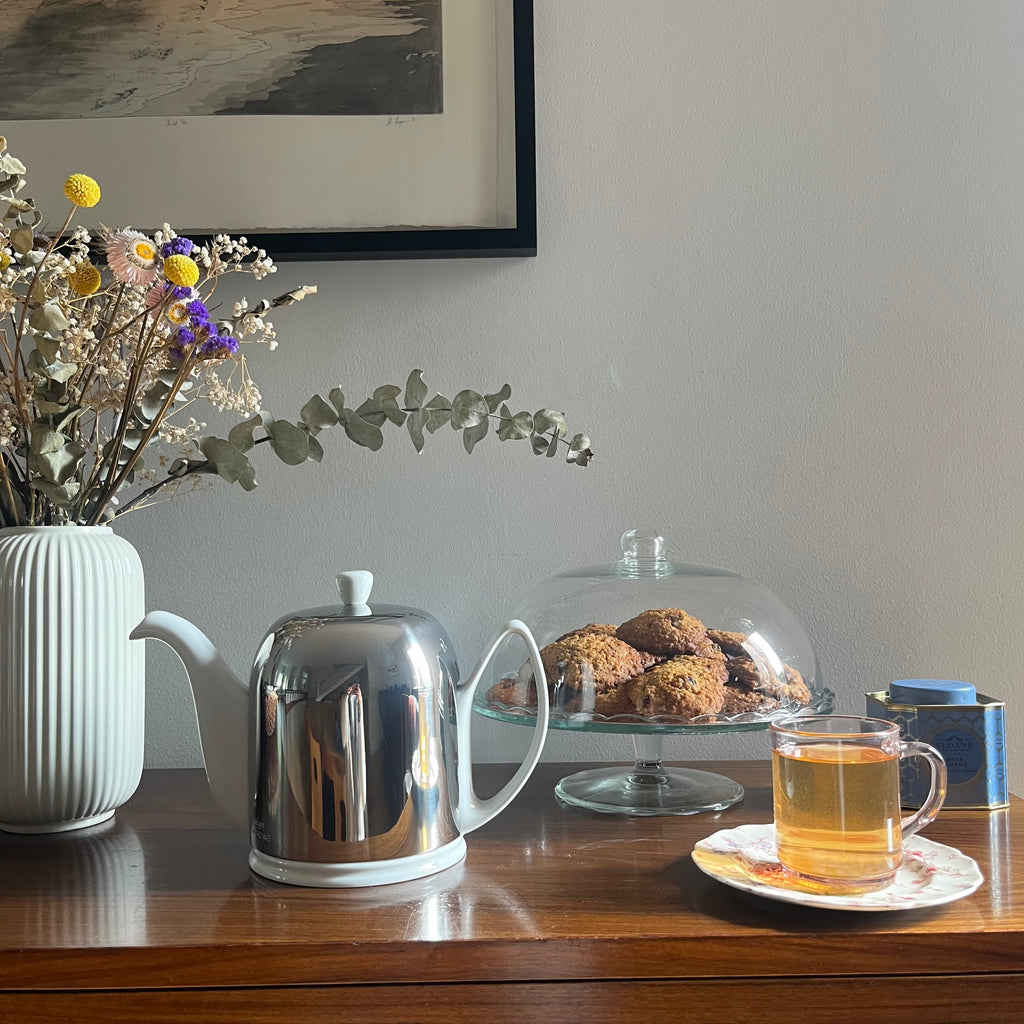 Degrenne Canada Salam White Teapot 8-cup Clementine Boutique 