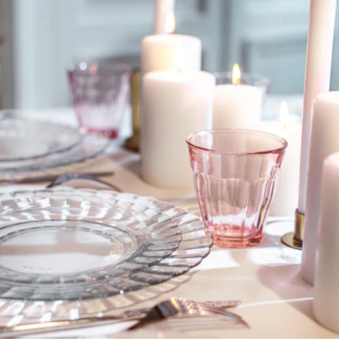 Duralex Canada Picardie Rose Tumbler 25cl x4 Pink Clementine Boutique Toronto