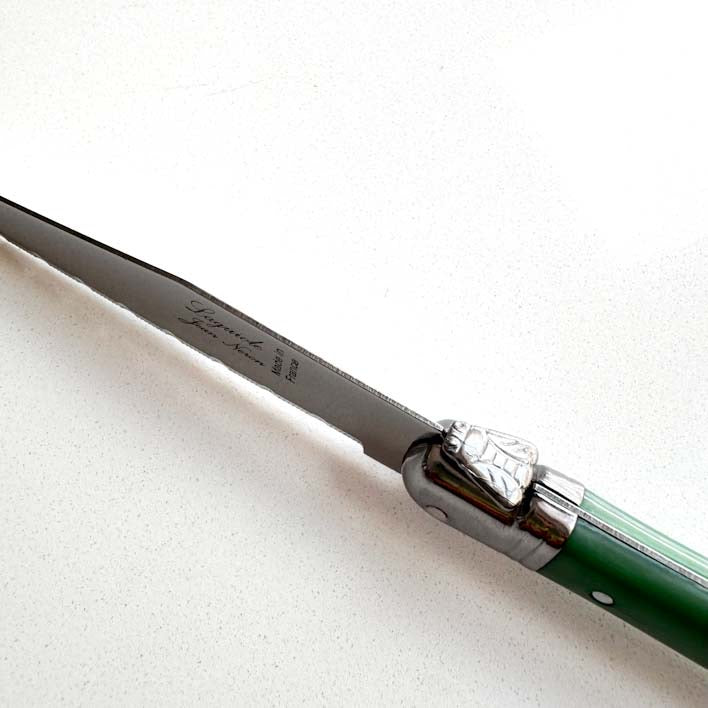 Laguiole Steak Knife, Micro-Serrated Blade, Sold Individually