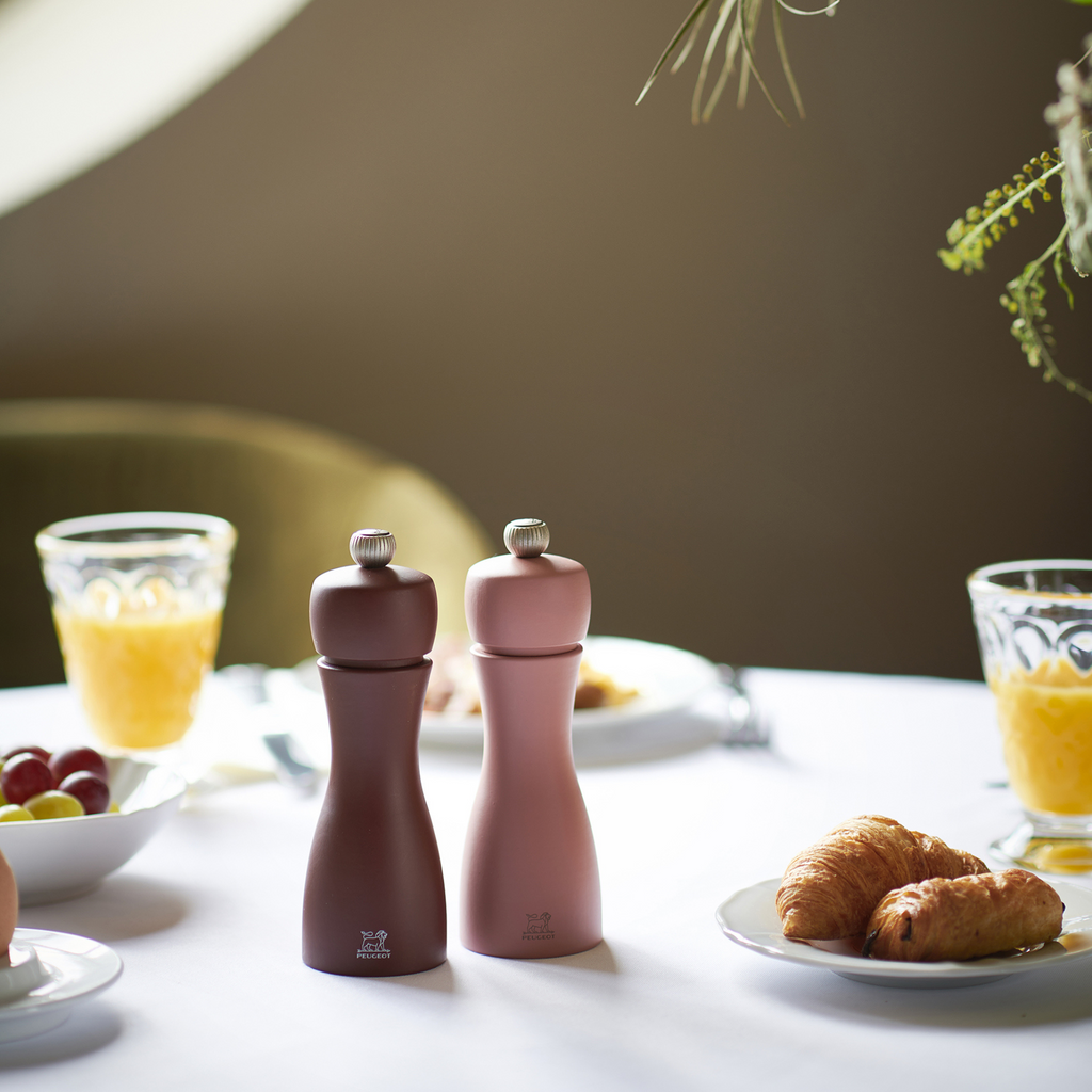 Peugeot Canada Tahiti Duo Salt & Pepper Mill, Earth Set, Cocoa & Hazel