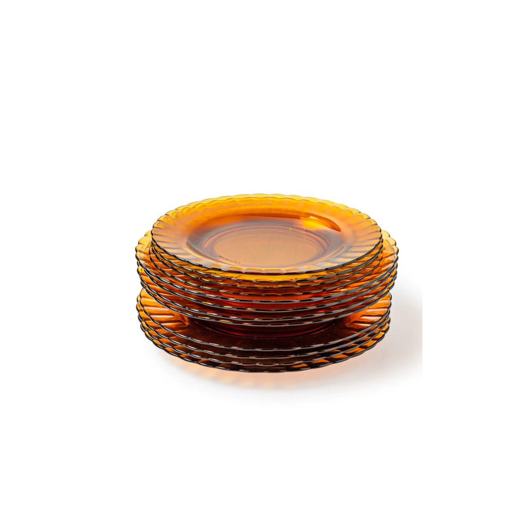 Picardie Amber Dinner Plate 26cm, Set Of 6