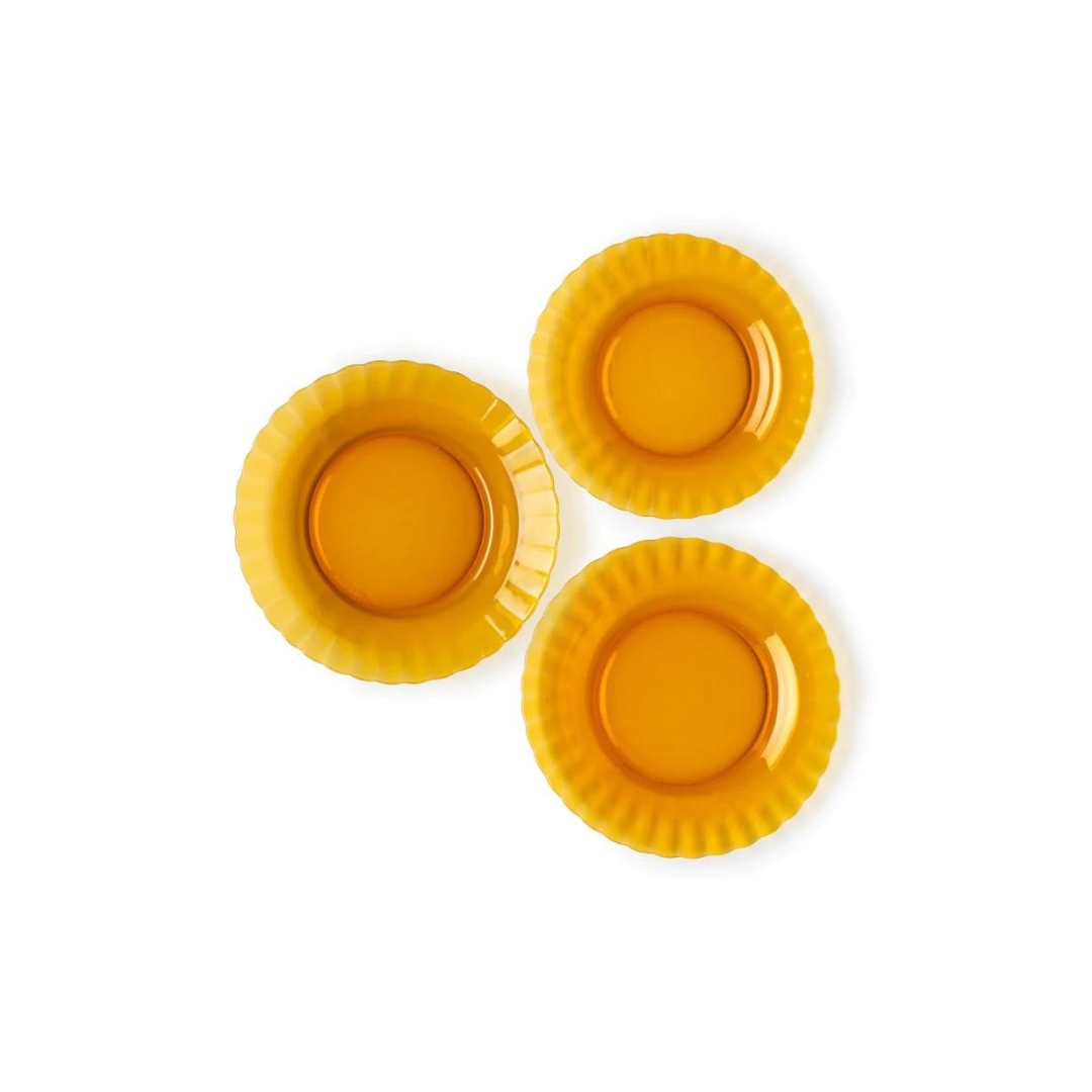 Picardie Amber Dinner Plate 26cm, Set Of 6