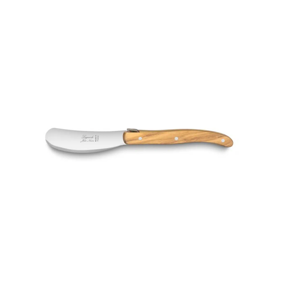 Laguiole Butter knife, Olive wood handle, Made in France, Clementine Boutique