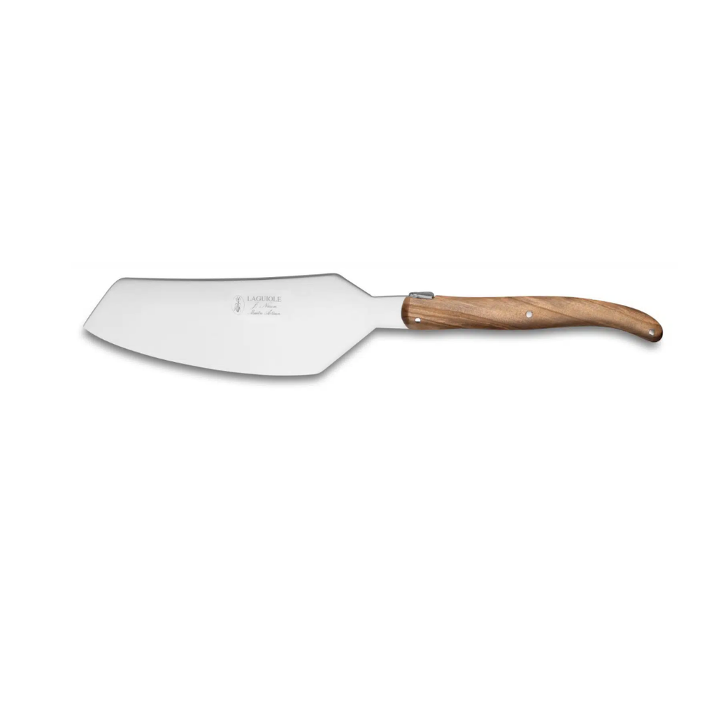 Laguiole Cake Server – Olive Wood Handle made in France Clementine Boutique
