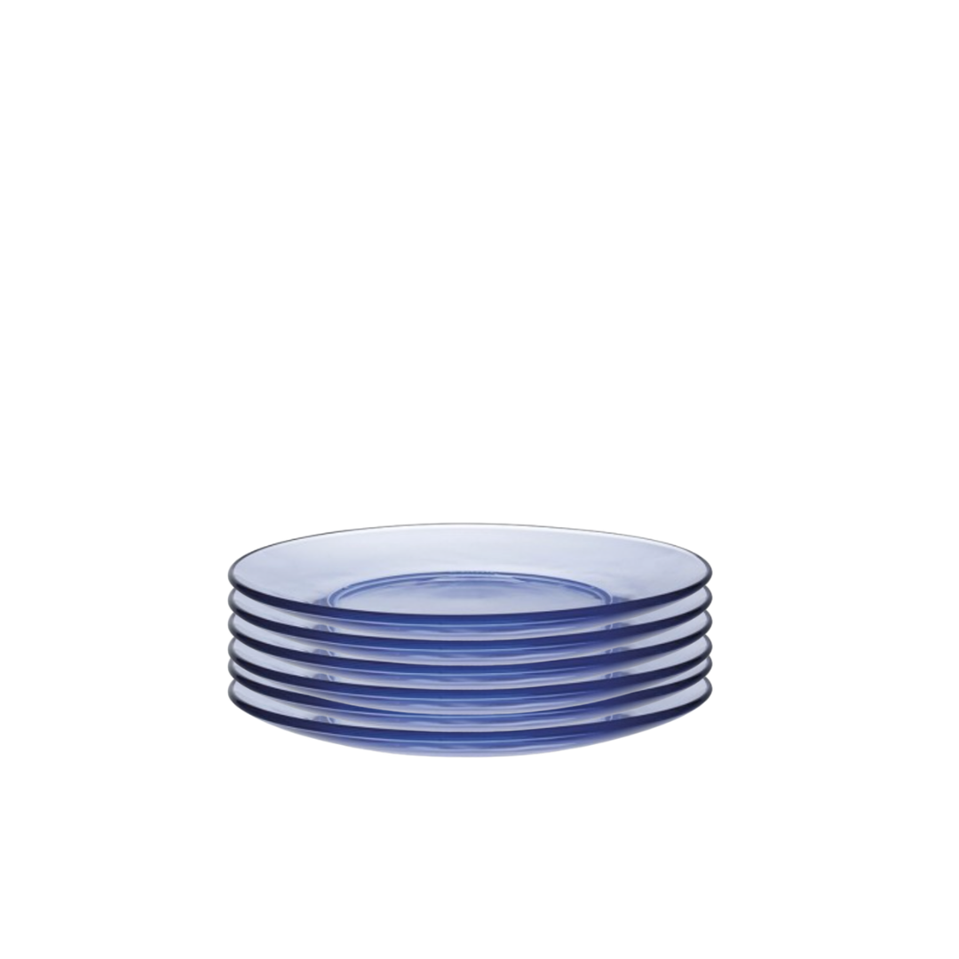 Duralex Lys Marine dessert plates