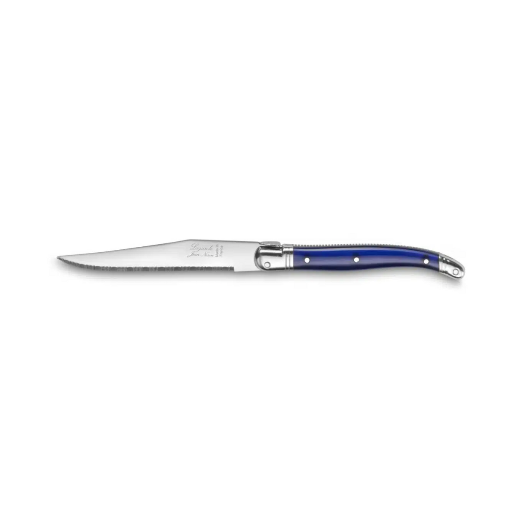 Laguiole ® Steak knife, Blue handle