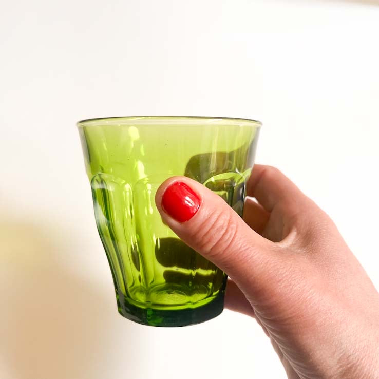 Duralex Canada Picardie Green Tumbler 25cl x6 made in France Clementine Boutique Toronto