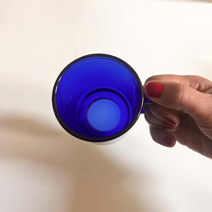 Duralex Canada Versailles Santorin Sapphire Mug 260ml Clementine Boutique