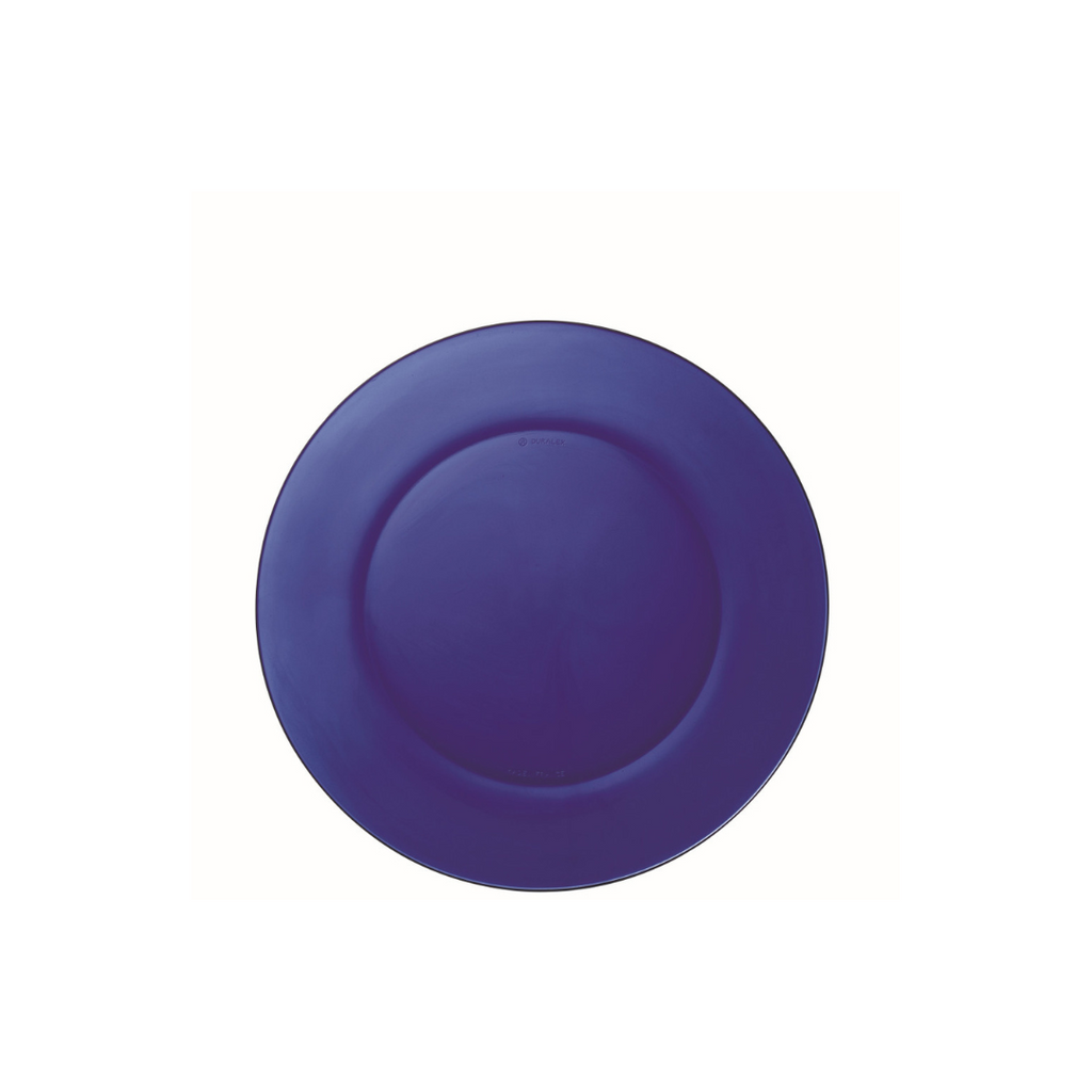 Duralex Canada Lys Sapphire Dessert Plate 19cm, Set of 6, tempered glass made in France Clementine Boutique