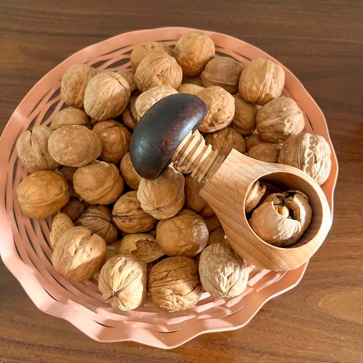 Mushroom Wooden Nutcracker