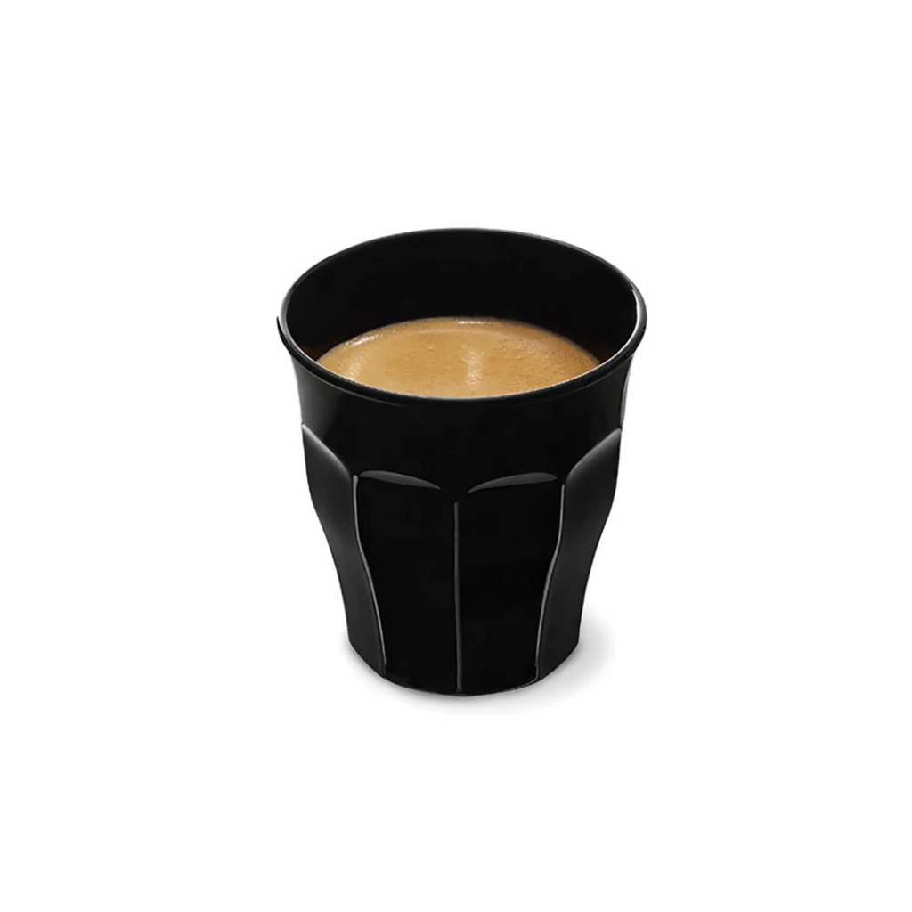 Duralex Canada Picardie Black Tumbler 250 ml, Set of 6, made in France at Clementine Boutique