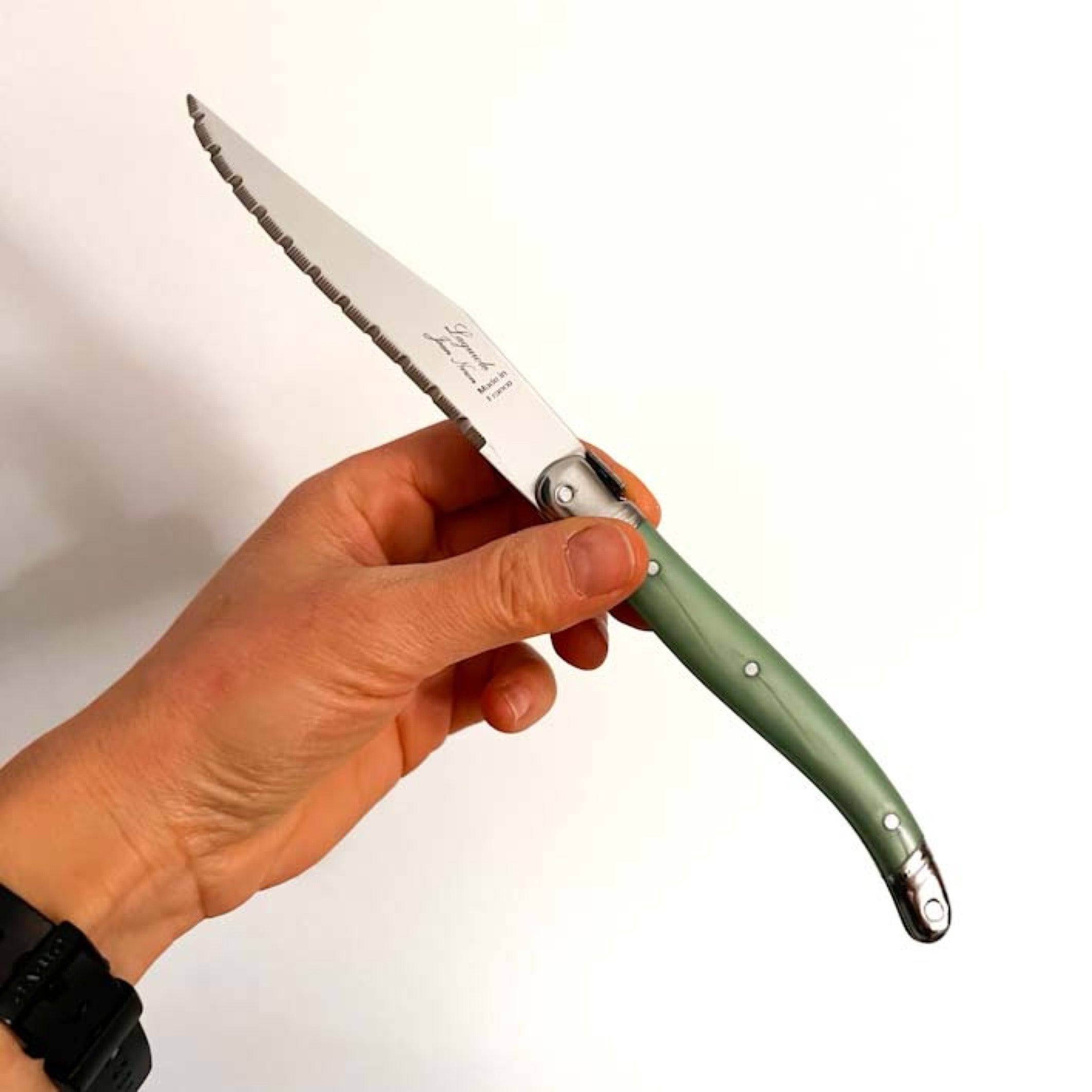 Laguiole ® Canada French Steak Knives, Set of 6 - Cream Handle