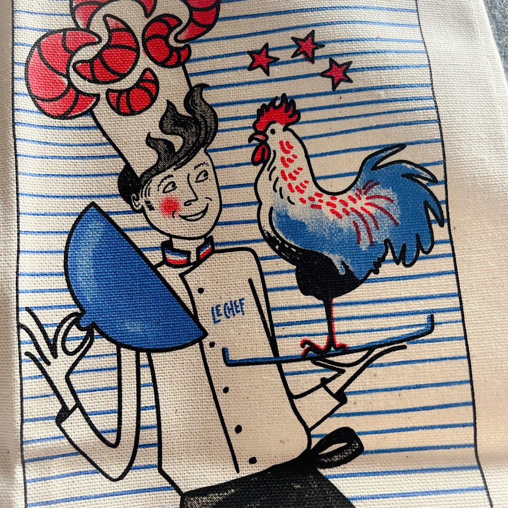 French Symbols Tea Towel