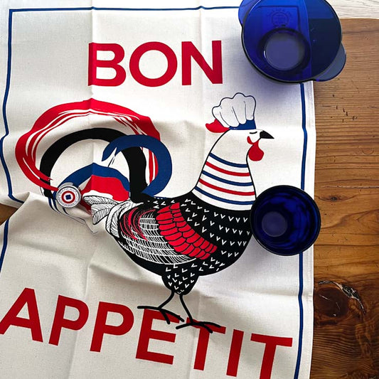 Bonjour, Bon Appetit Tea Towels