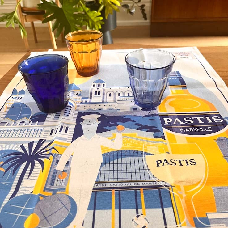 Marseille Tea Towel