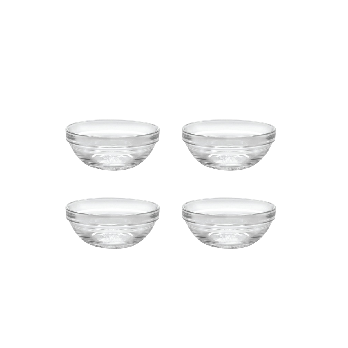 Gigogne Mini Glass Bowls 3.5cl (2 3/8 fl oz) – Set of 4
