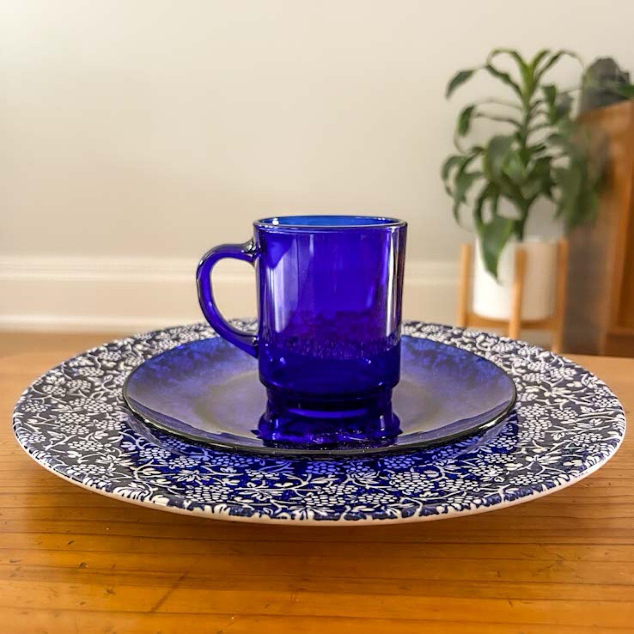 Duralex Canada Versailles Santorin Sapphire Mug 260ml Clementine Boutique