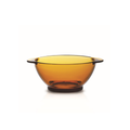 Lys Amber Glass Bowl with Handles – 510ml | Made in France