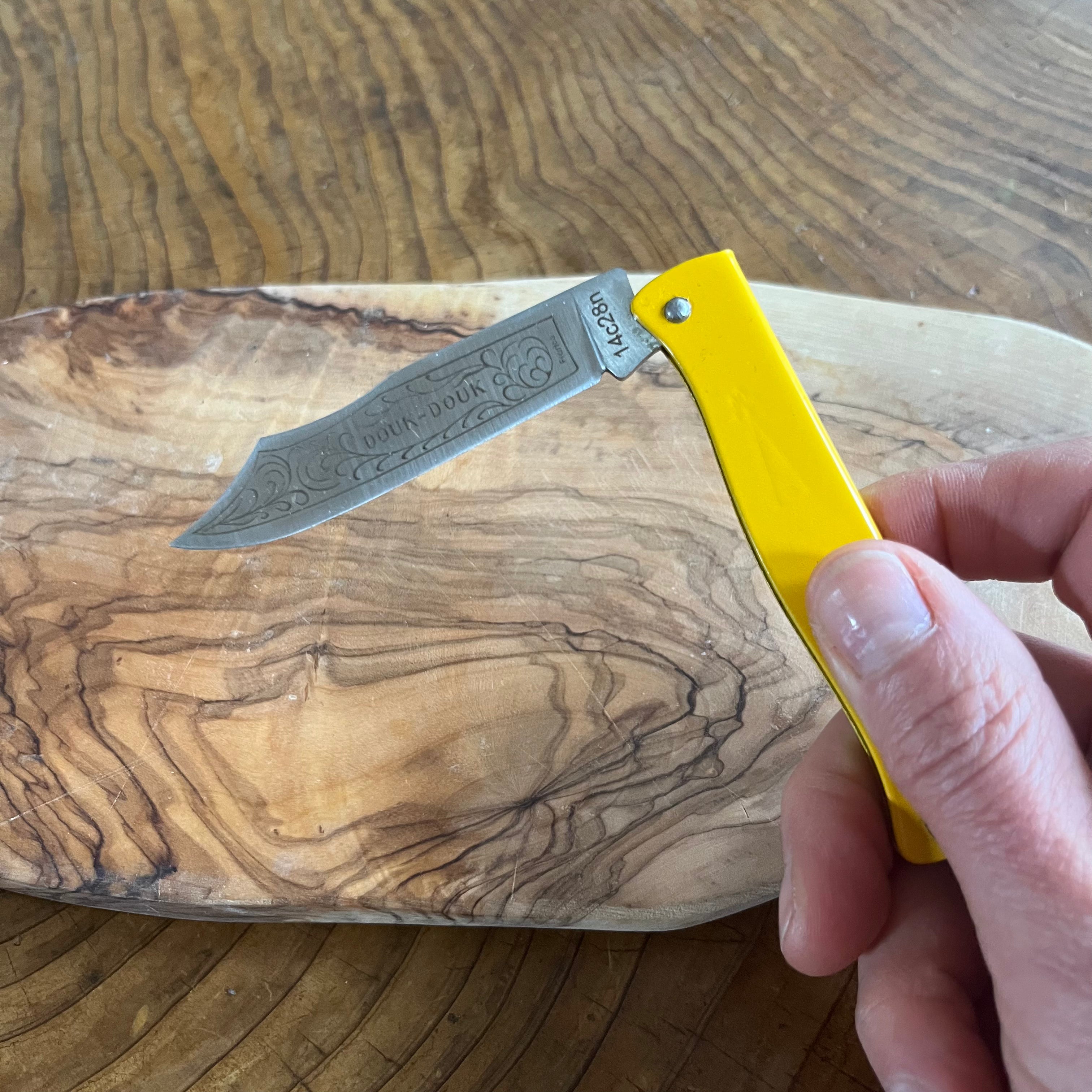 Douk-Douk Color Utility Pocket Knife, 160mm, Made in France, Clementine Boutique