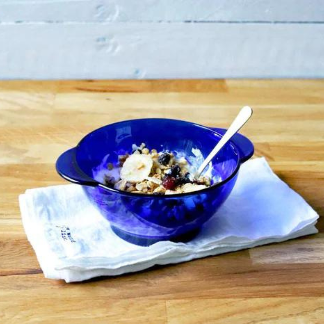 Duralex Canada Lys Saphir Bowl with Handles 510ml Clementine Boutique Toronto