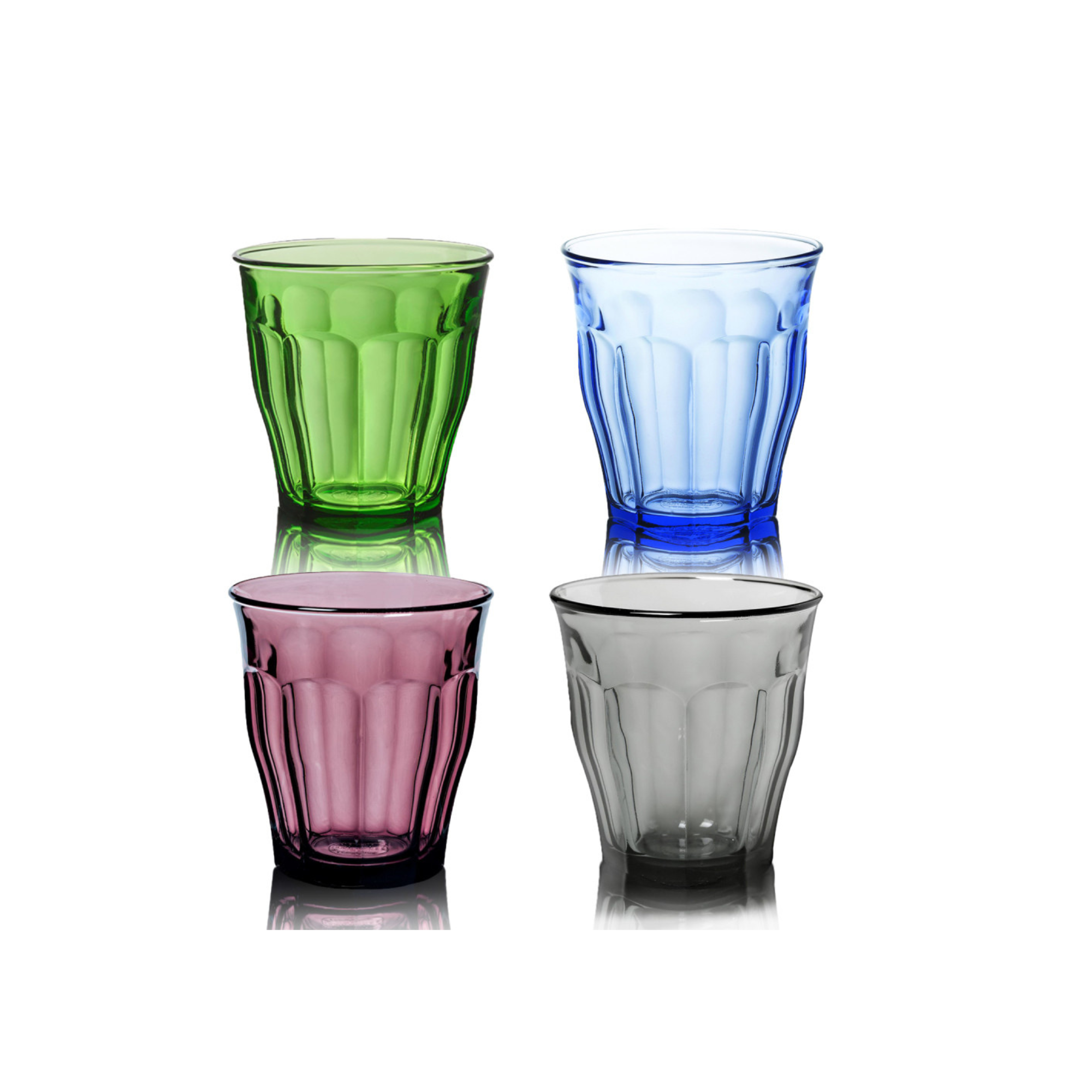 Picardie Colors Mixed Tumblers 25cl x4