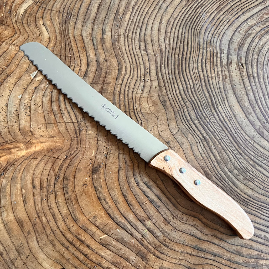 Bread Knife – Olive Wood Handle - 20 cm
