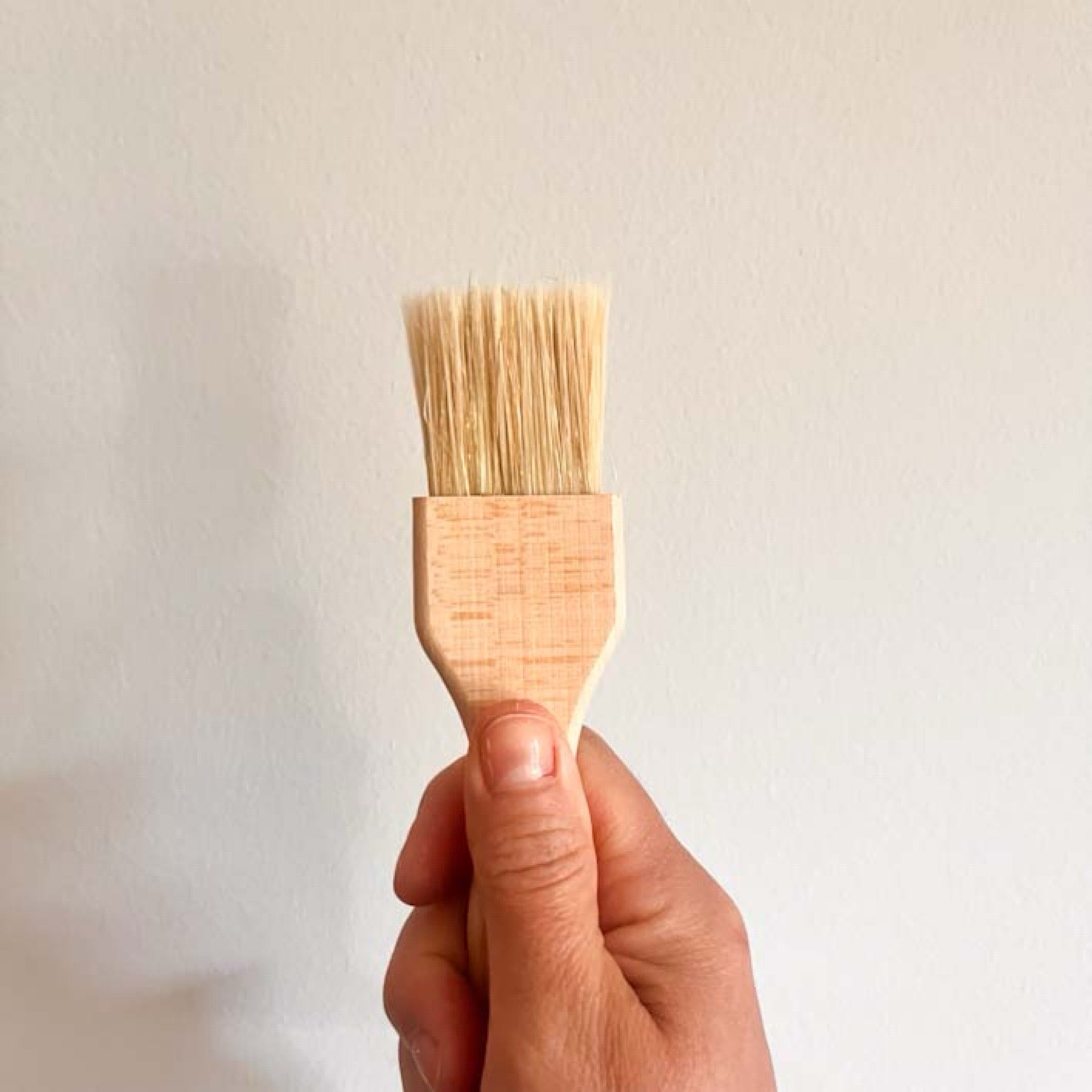 Natural Bristle Pastry Brush with Beechwood Handle