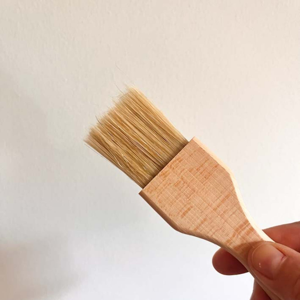 Natural Bristle Pastry Brush with Beechwood Handle