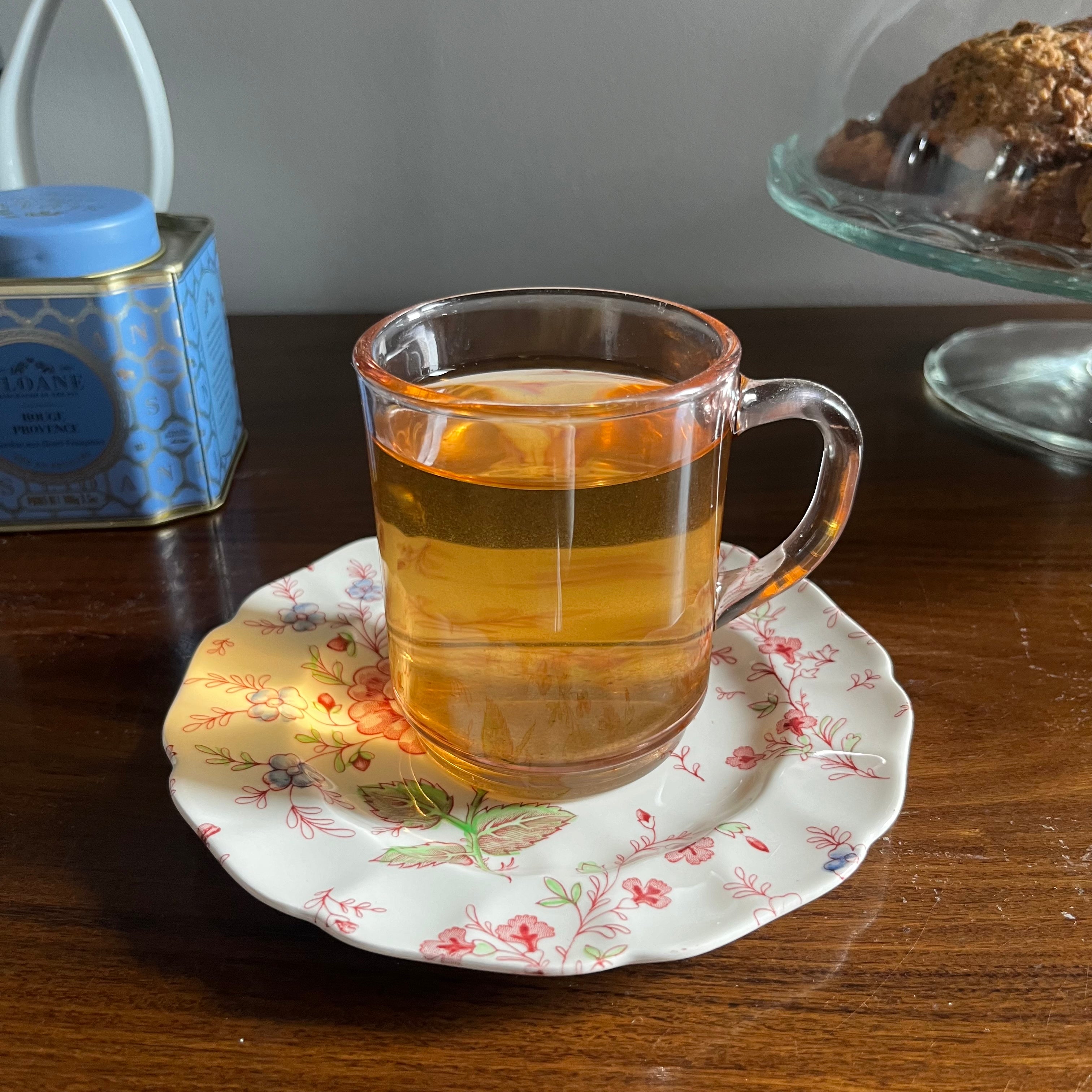 Duralex Canada Versailles Rose Mug Pink Tempered glass 260ml Clementine Boutique