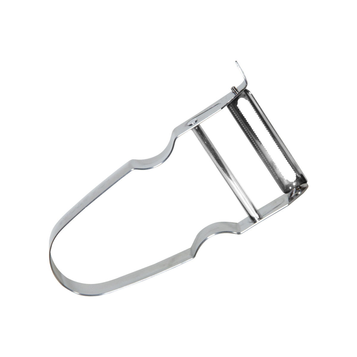 French Stainless Steel Tomato Peeler on white background
