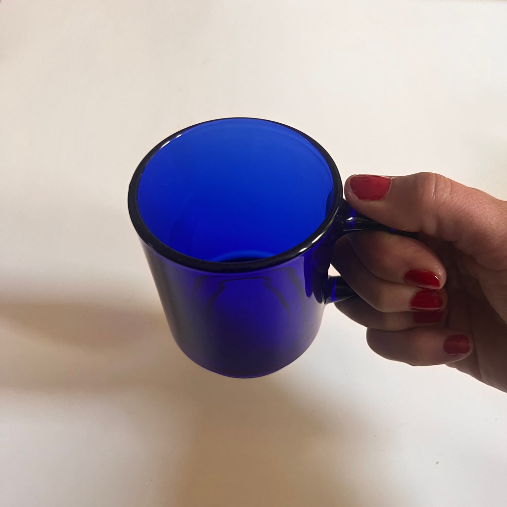 Duralex Canada Versailles Santorin Sapphire Mug 260ml Clementine Boutique