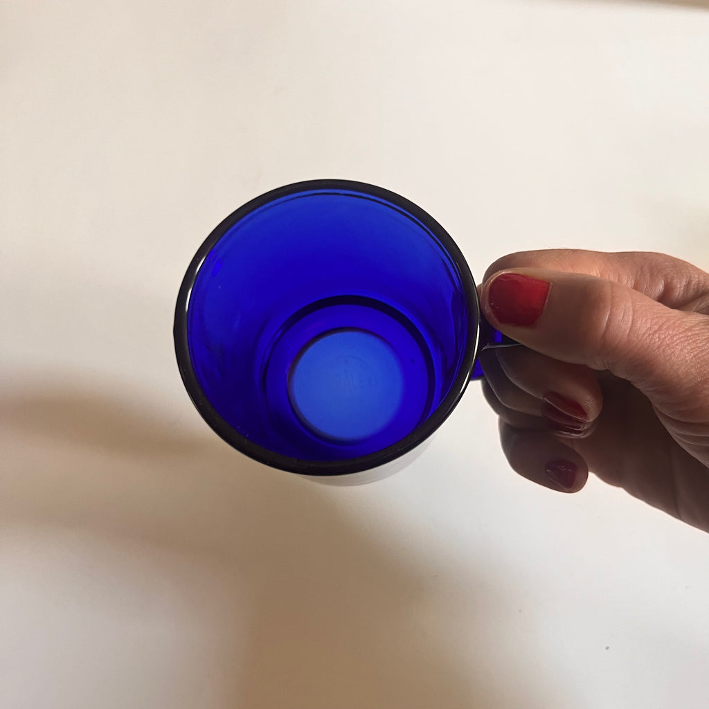 Mug Set – 4 Assorted Colors, Tempered Glassware