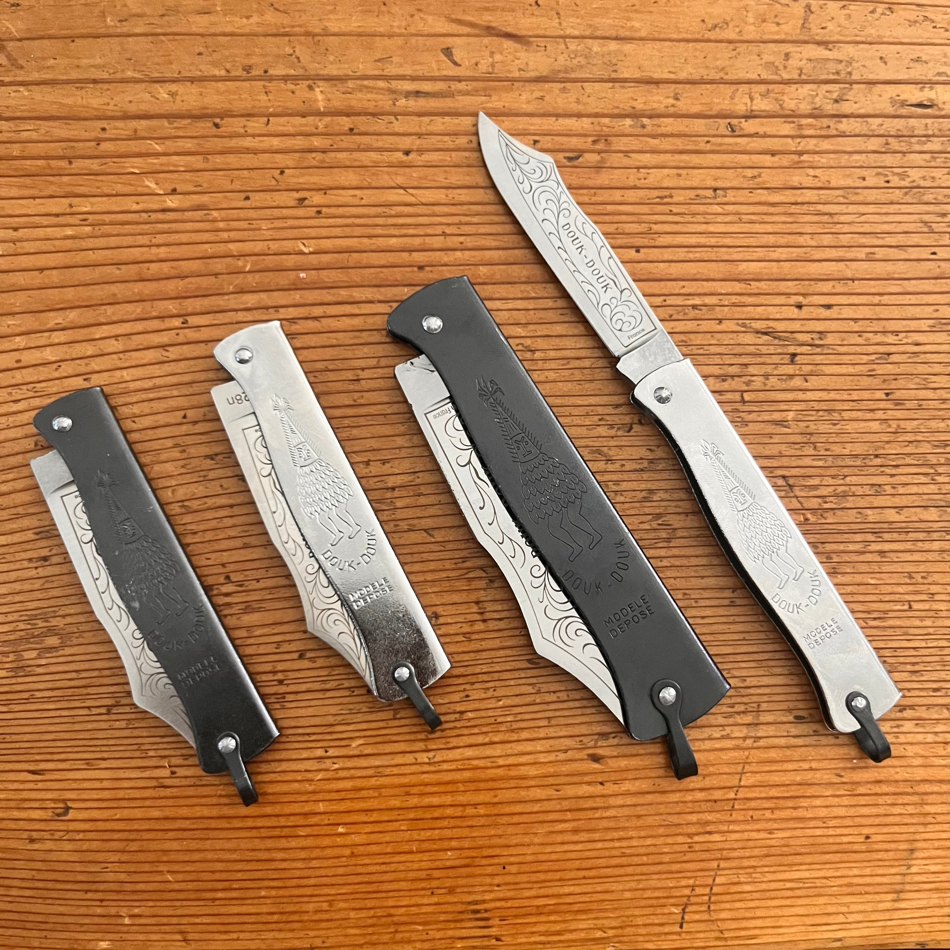 Douk-Douk Utility Pocket Knife 200mm, Stainless Steel Blade, Chromed Handle