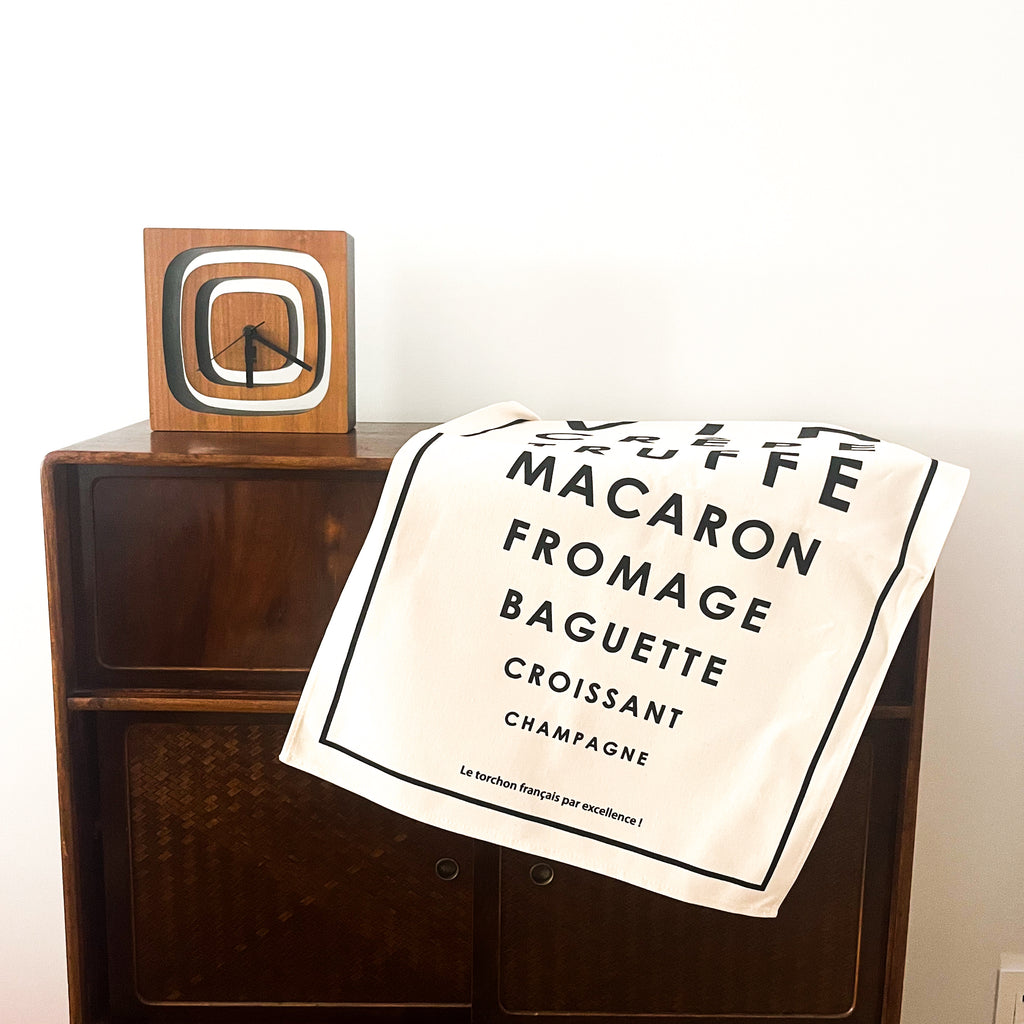 French Specialities Tea Towel Made in France Winkler Canada Clementine Boutique
