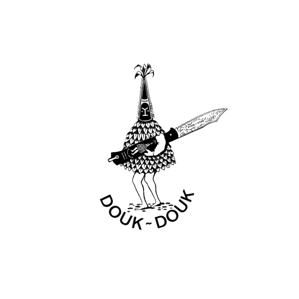 Douk-Douk Utility Pocket Knife 200mm, Stainless Steel Blade, Chromed Handle