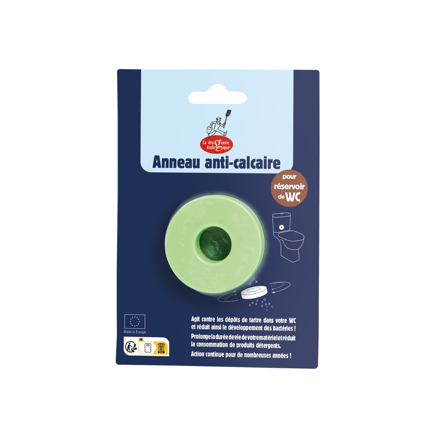 Magnetic Anti-Limescale Ring for Toilets