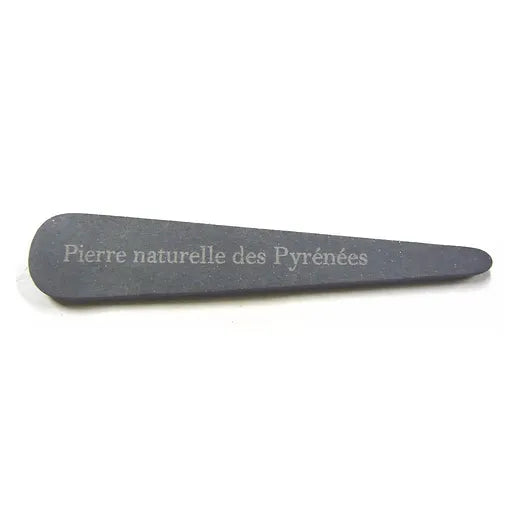 Natural Stone Nail File Made in France Pierre des Pyrenees