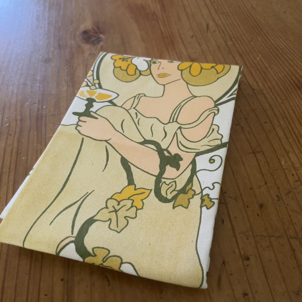 Winkler Canada Champagne Art Deco Tea towel Clementine Boutique