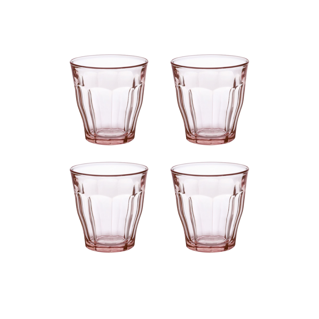 Duralex Canada Picardie Rose Tumbler 25cl x4 Pink Clementine Boutique Toronto