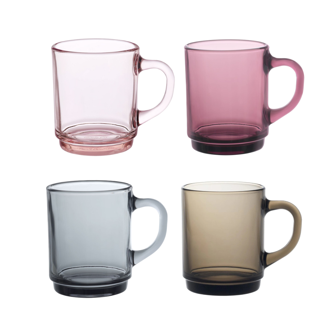 Versailles Sepia Mug 260ml Duralex Canada Clementine Boutique Toronto Color Variation