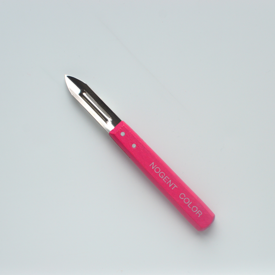 Nogent Canada Peeler Knife Pink wood Made in France Clementine Boutique