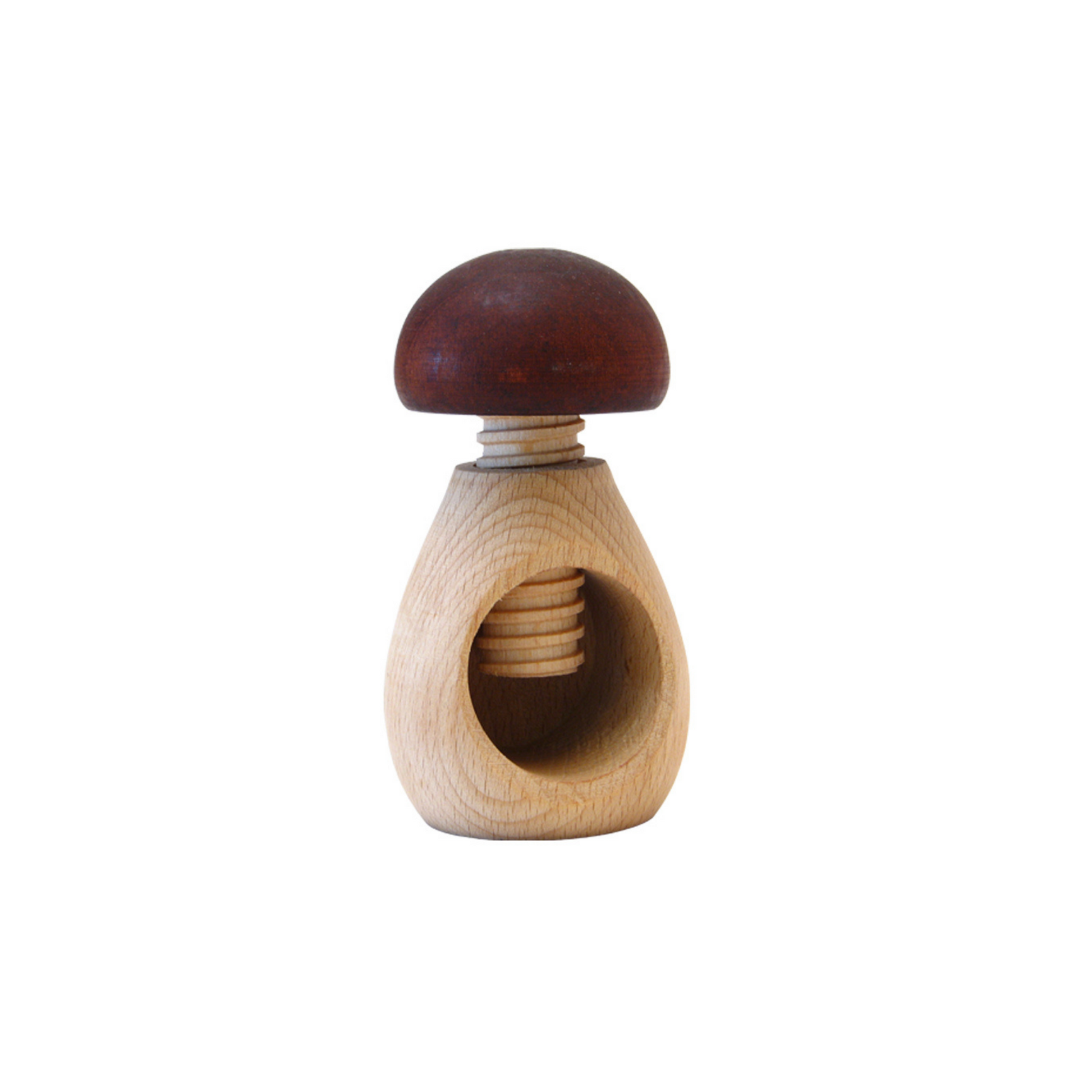 Mushroom Wooden Nutcraker Made in France Clementine Boutique Canada