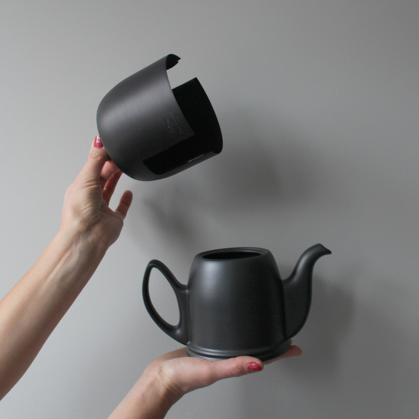 Degrenne Canada Salam Matte Black Teapot 4-cup - Clémentine Boutique