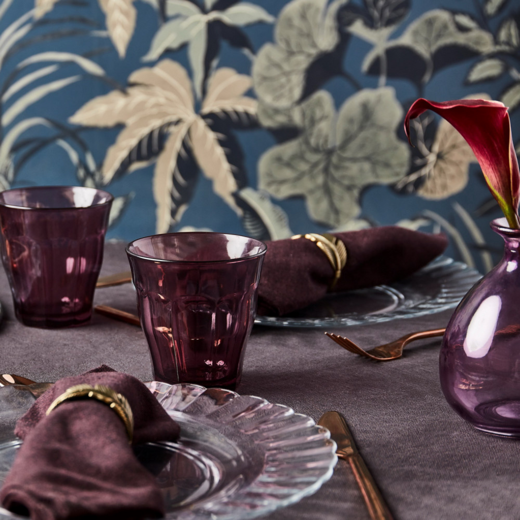 Duralex Canada Picardie Plum Tumbler 25cl x6 - Clémentine Boutique Toronto