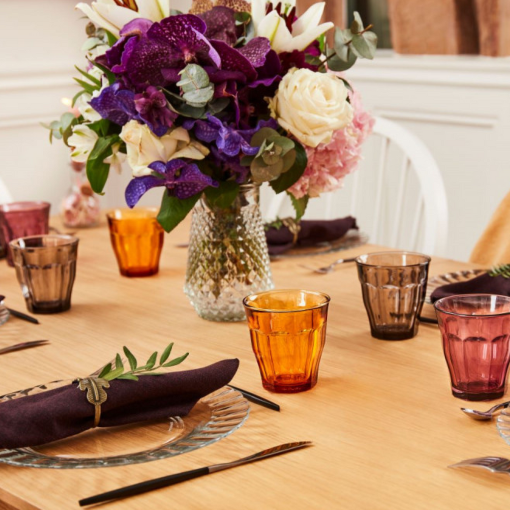 Duralex Canada Picardie Colors Mixed Tumblers 25cl x6 Clementine Boutique Toronto