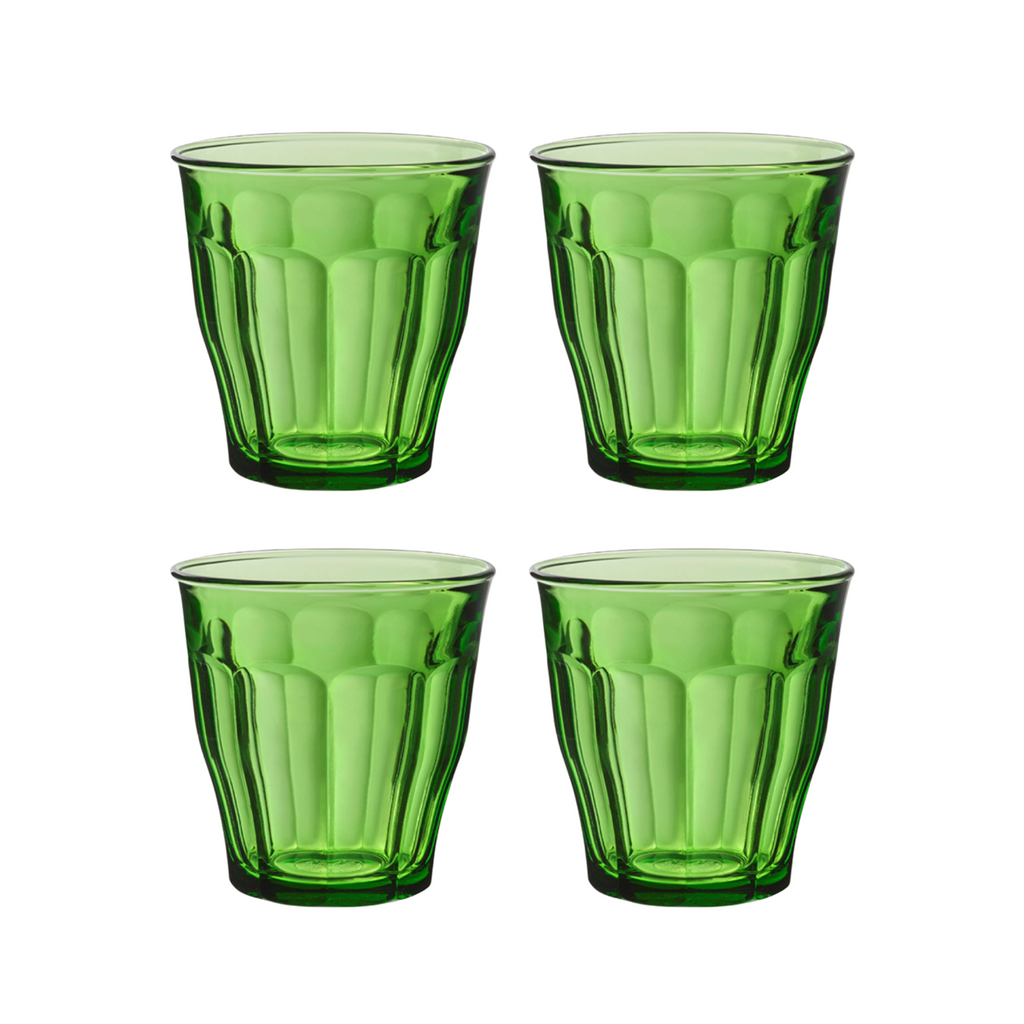 Duralex Canada Picardie Green Tumbler 25cl x6 - Clémentine Boutique Toronto