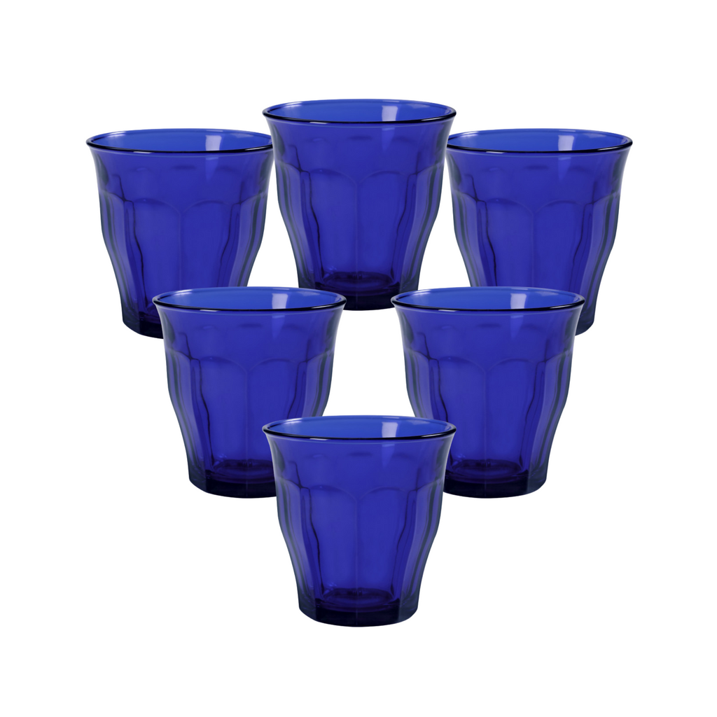 Duralex Canada Picardie Sapphire Tumbler 25cl x6 Clementine Boutique Toronto