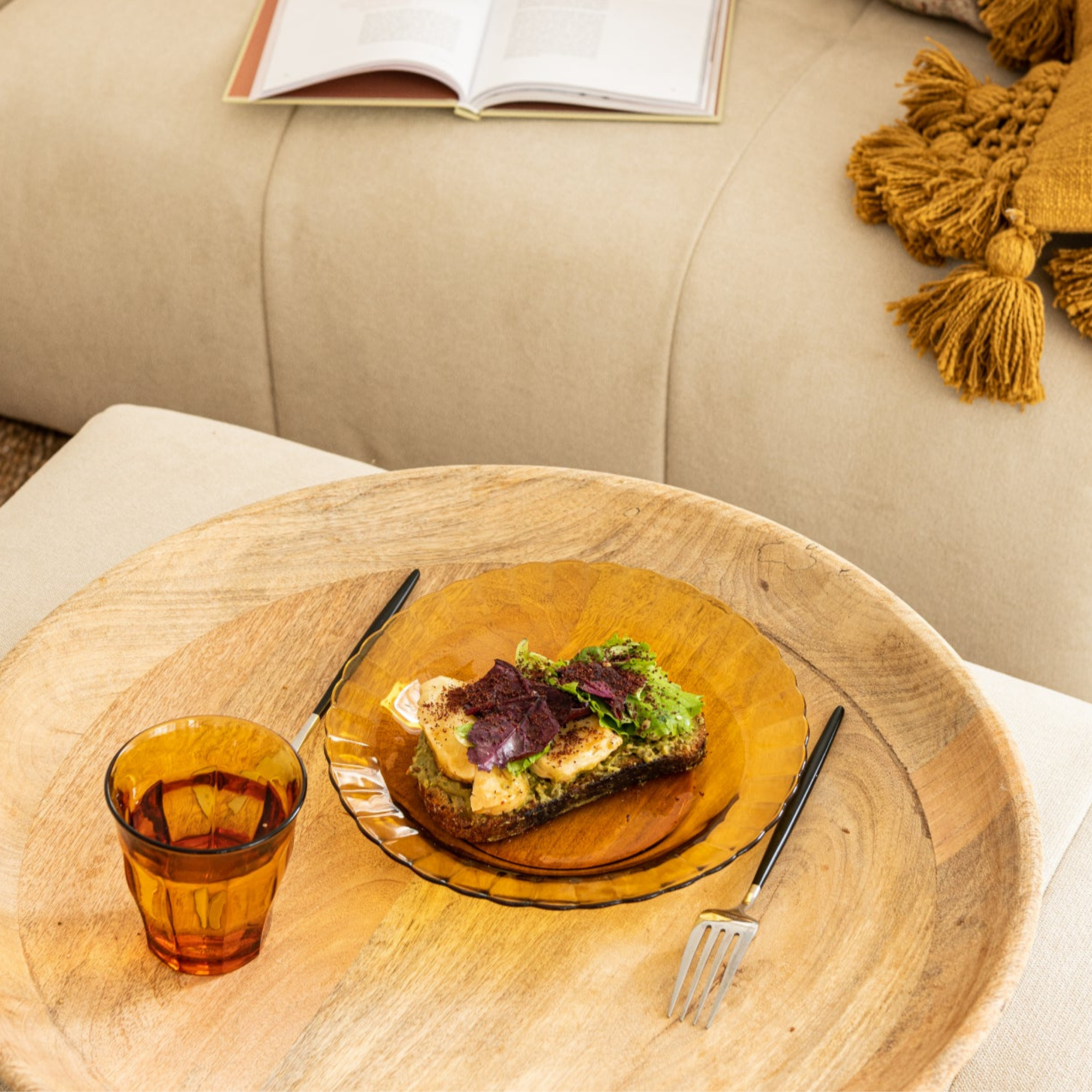 Duralex Canada Picardie Amber Tumbler 25cl x6 Clementine Boutique