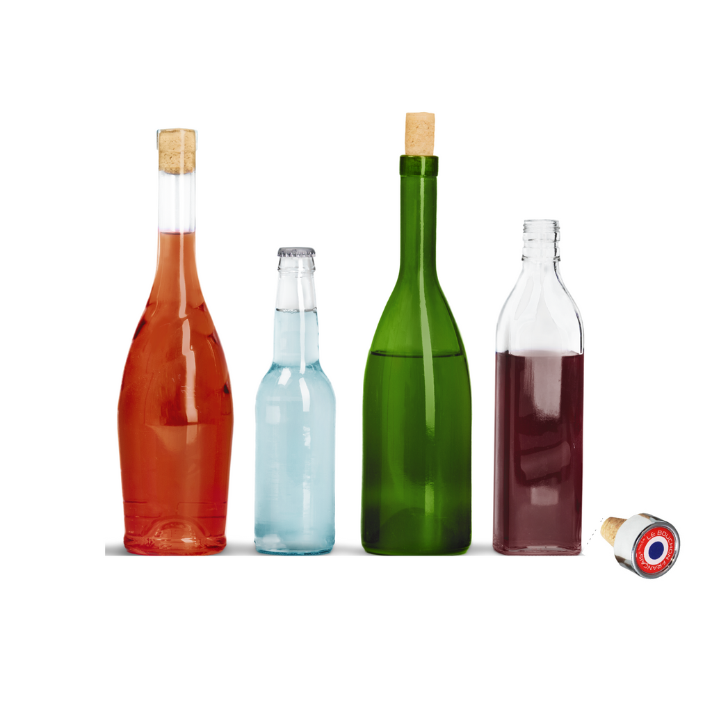 Cork wine bottle stopper, le Bouchon Français Made in France